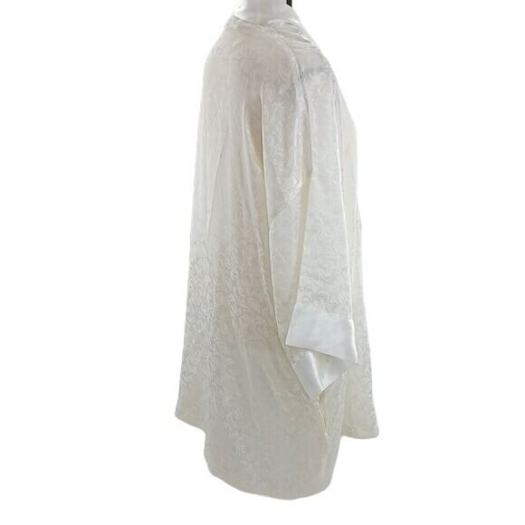Vintage Victoria's Secret Robe Cream Gold Label One Size Womens - Picture 4 of 6